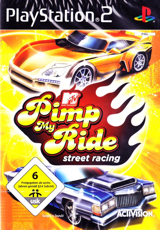 Pimp My Ride Street Racing box art for Playstation 2